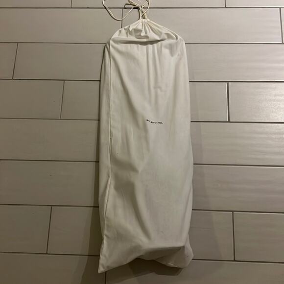 Balenciaga metallic silver thigh high calf skin knife boot size 37 - Picture 2 of 12